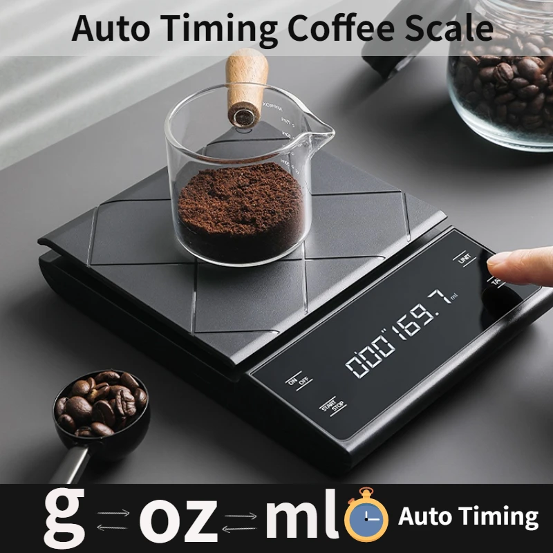 Kitchen Electronics Gadgets - USB-Lade Küche Kaffee Waage mit Timer