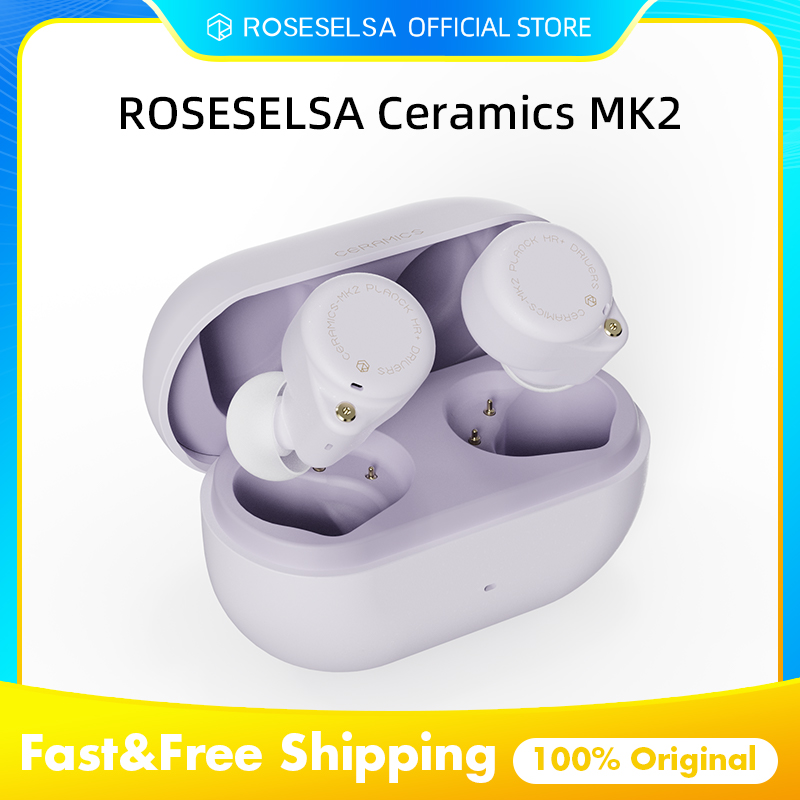 Earbuds Anc Wireless - ROSESELSA Ceramics MK2 TWS Ohrhörer 40dB