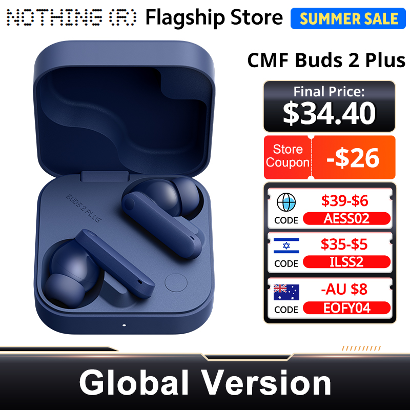 Nothing CMF Buds 2 Plus Global – Earbuds Anc Wireless Bewertung und Preis