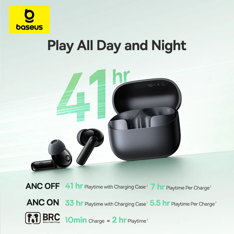Baseus Bass EP10/BP1 NC -43dB  – Earbuds Anc Wireless Bewertung und Preis