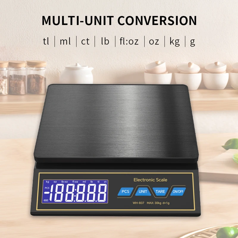 LCD Digitale Küchenwaage 30 kg – Kitchen Electronics Gadgets Bewertung und Preis